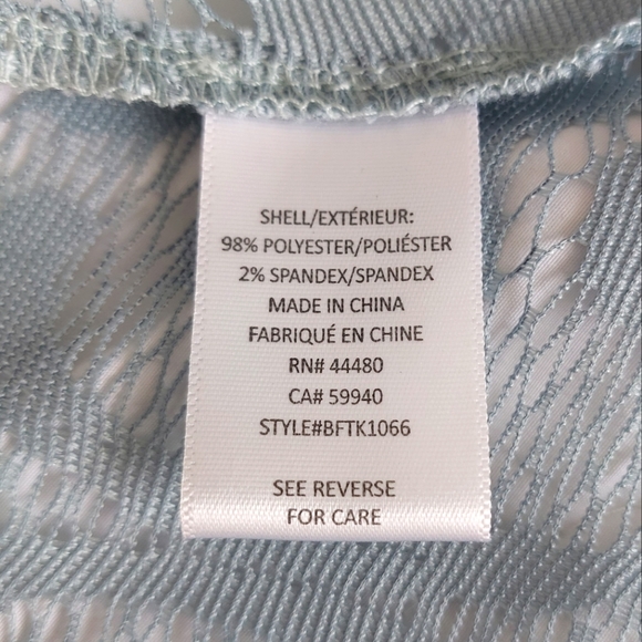 Love, Fire - Mint Green Lace Flowy Boho Kimono - Picture 6 of 10